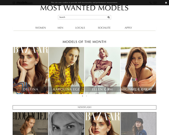 Most Wanted Models Logo